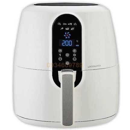 Nồi chiên không dầu Lock&amp;Lock Digital Eco Fryer_5.2L EJF351BLK Màu đen