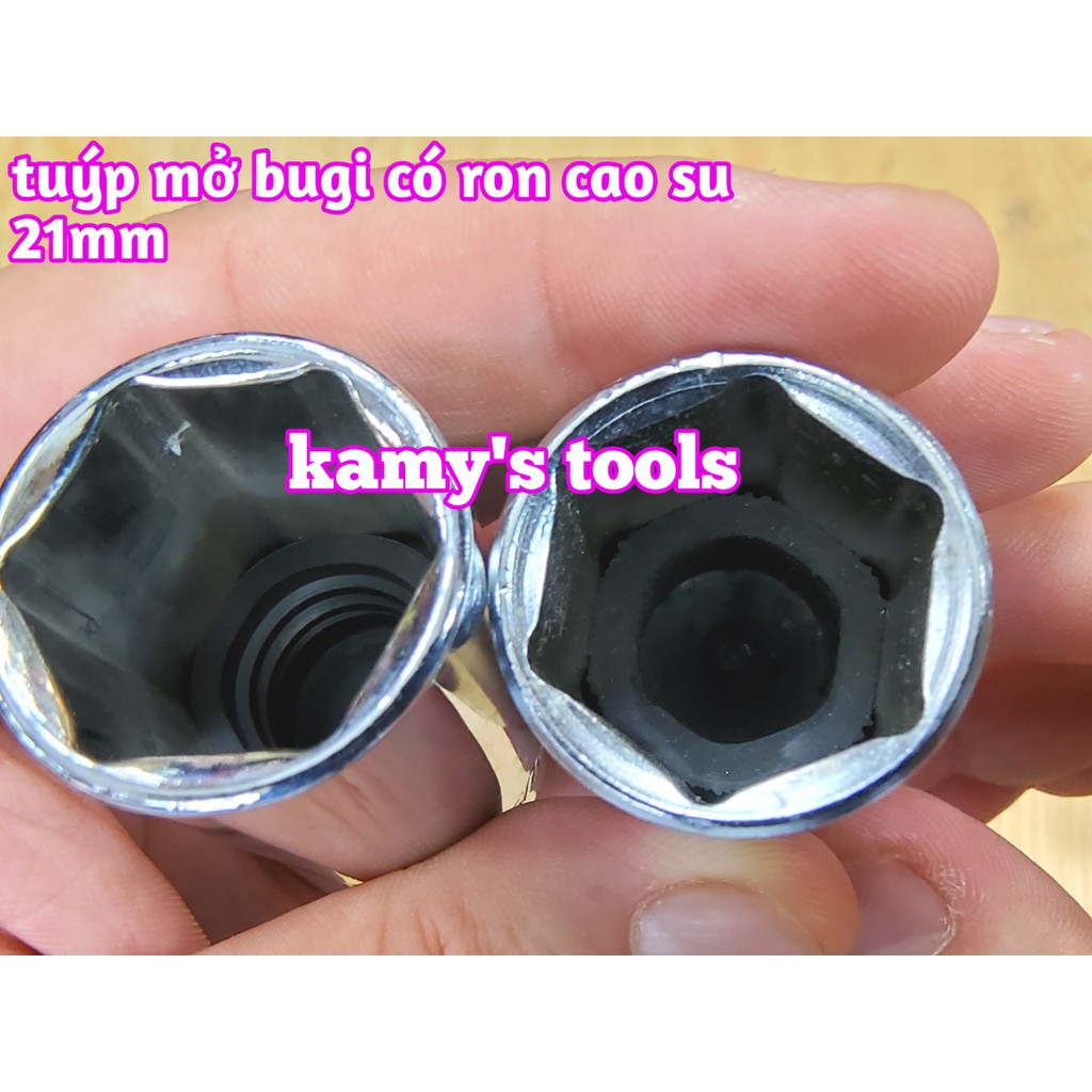 Tuýp mở bugi có ron cao su Crossman 21mm