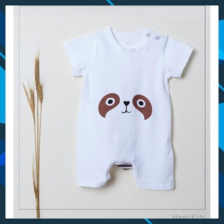 [100% Cotton] Bộ body, áo liền quần hình con gấu siêu đáng yêu, ngộ nghĩnh cho bé yêu mặc mùa hè