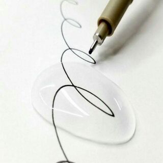 bút mực vẽ màu đen