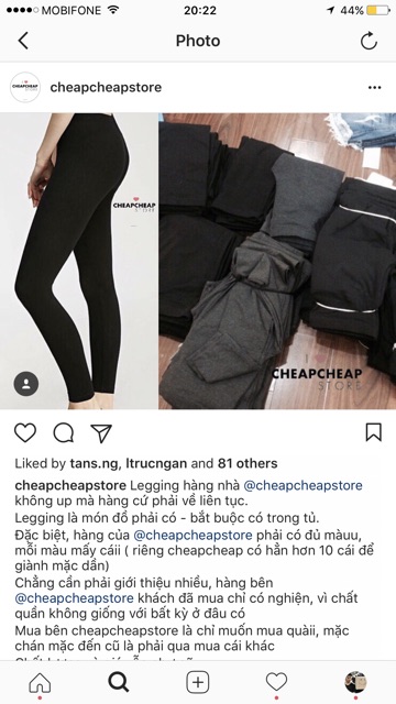 QUẦN LEGGING - best sellers