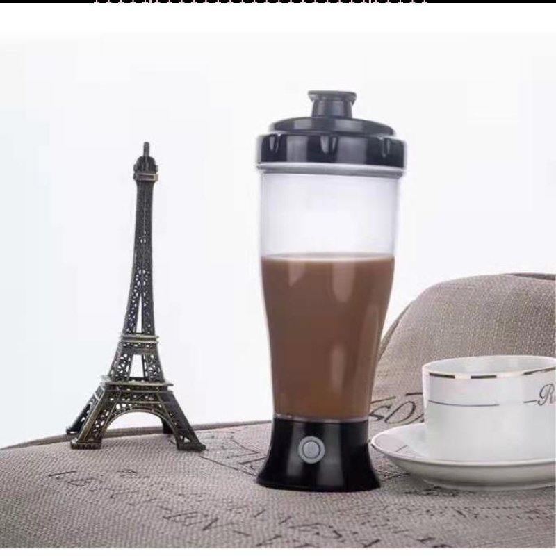 Nitrogen071 Cốc Tự Khuấy, Cốc Pha Đồ Uống Tự Động Đa Năng - Pha Cafe ,Trà, Dễ Dàng 350ml（không có pin）