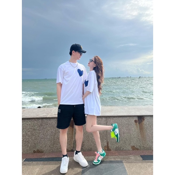 Áo phông tim nam nữ TT11