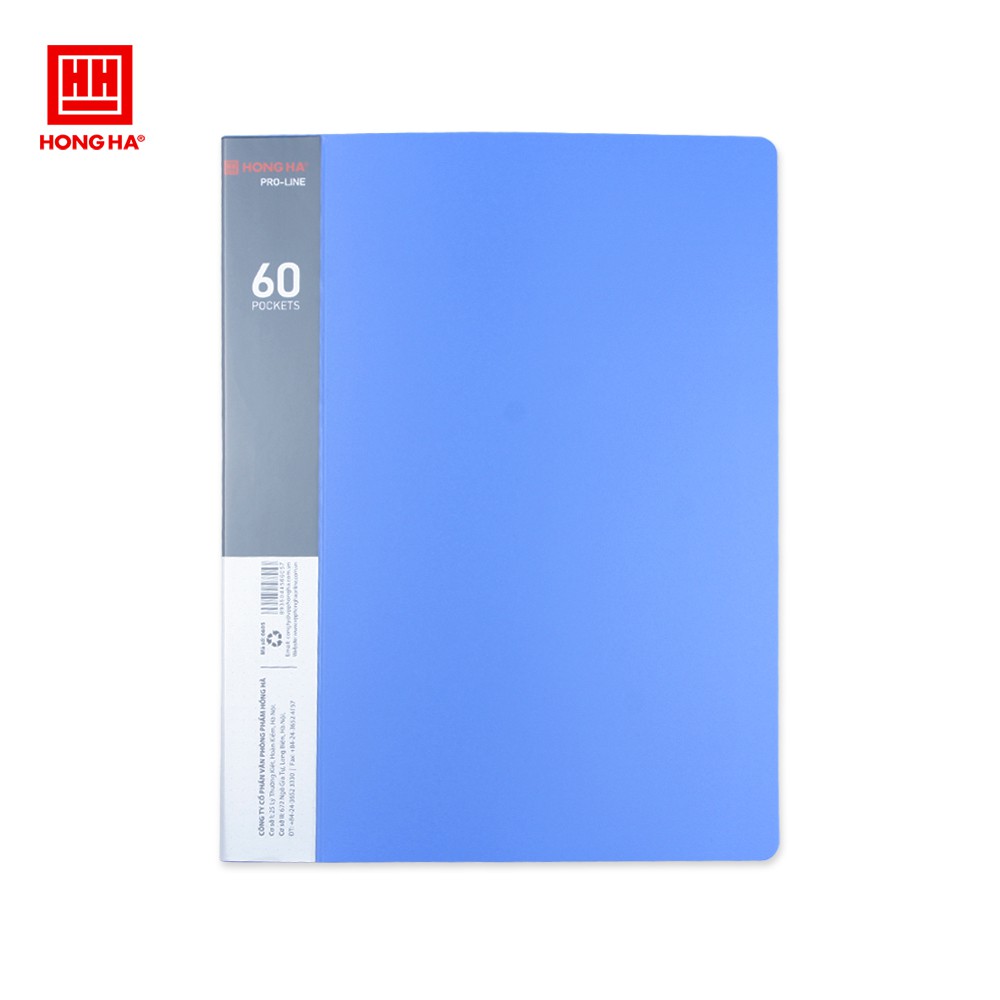 File đựng tài liệu - Bìa 60 lá A4 Hồng Hà 6605