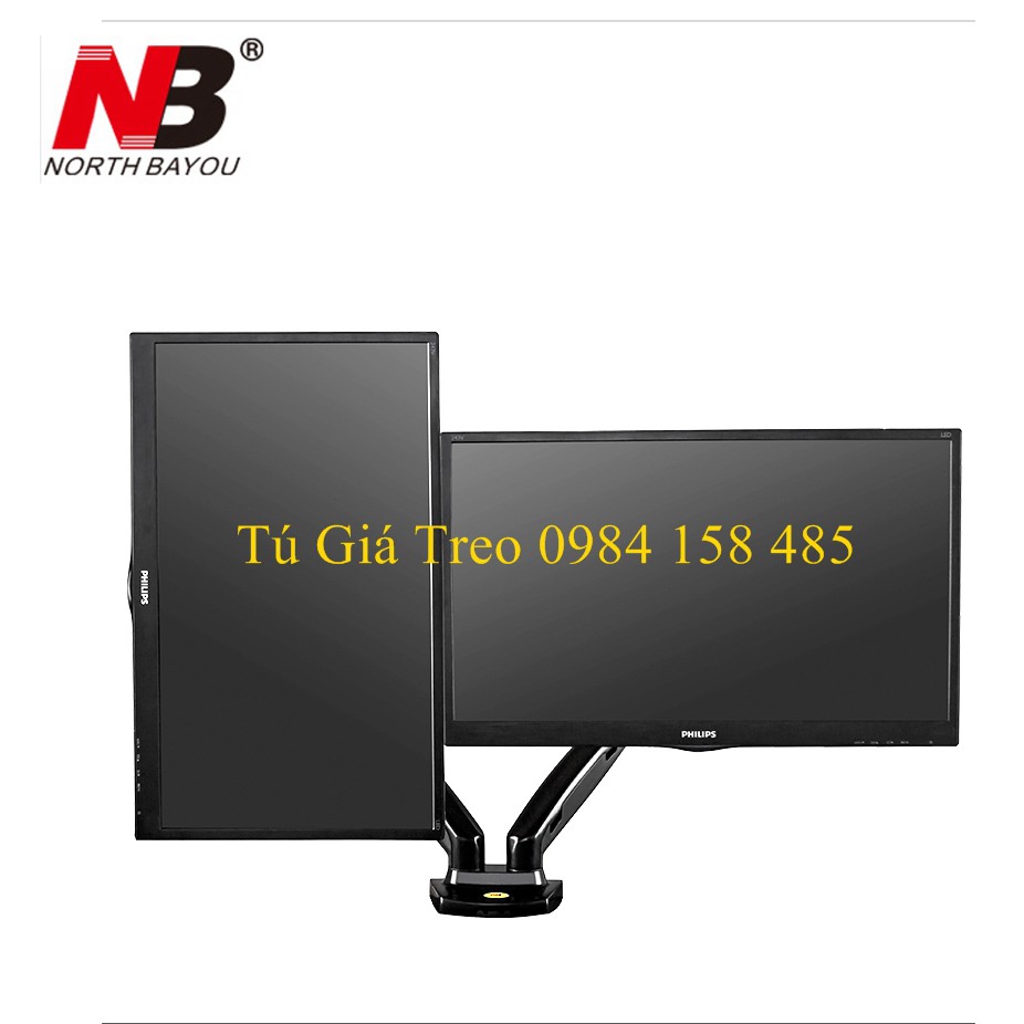 Giá đỡ 2 màn hình máy tính LCD 17-27inch F160