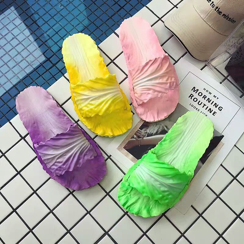 Dép Đi Trong Nhà Chống Trượt In Họa Tiết Rau Củ Quả Phong Cách Trung Quốc GP2 Độc Đáo Thời Trang Cho Nam Và Nữ