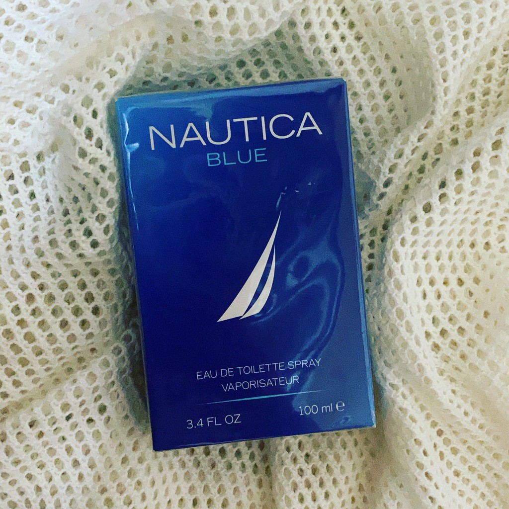 [Hàng USA] Nước Hoa Nam NAUTICA BLUE Eau De Toilette Spray Vaporisateur chai 100ml 3.4 fl.oz [Hàng Mỹ Nhập]