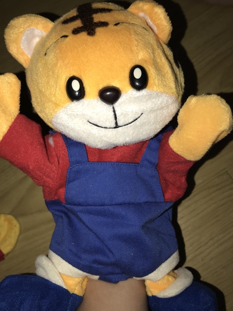 Rối tay hình con hổ cho bé