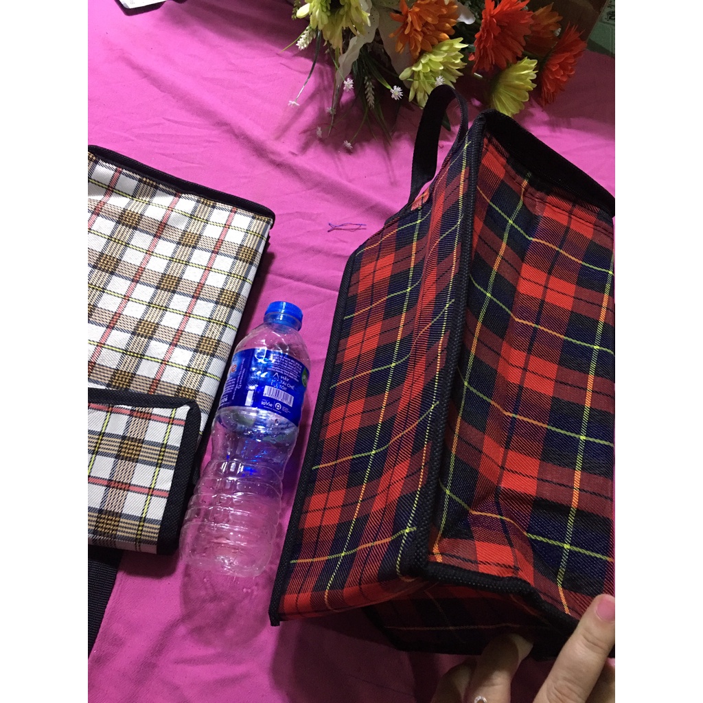 Túi giữ nhiệt đựng cà mèn 3 ngăn 20 x 17 cao 27 cm