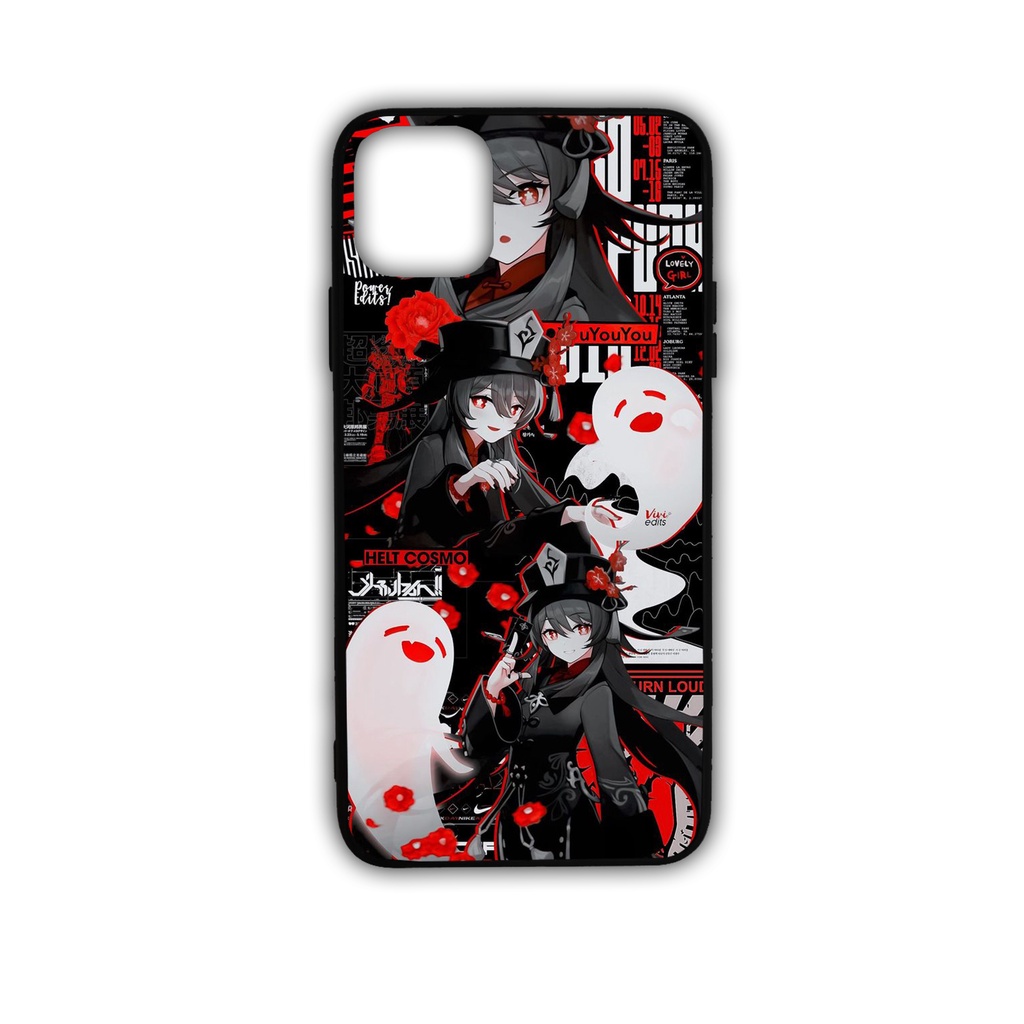 Hu Tao Genshin Impact - Ốp Lưng Anime Iphone 6 6s 7 8 7+ 8+ X Xs Max Xr 11 pro max 12 pro max 13 pro max IP 14 14 plus