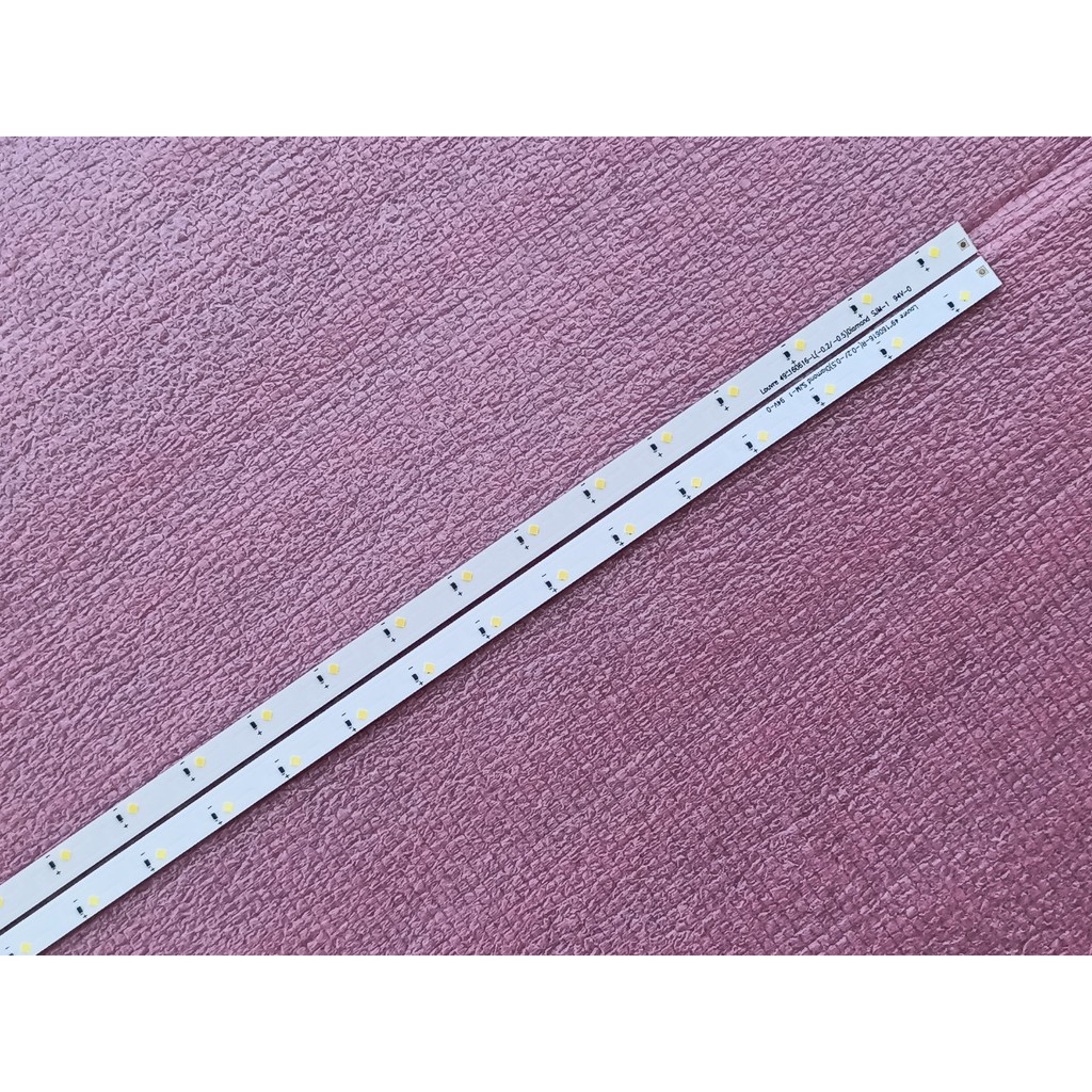 THANH LED TIVI SAMSUNG 49K5100 49K5300 MỚI 100%, BỘ 2 THANH TRÁI VÀ PHẢI,MỖI THANH 51 BÓNG, DÀI 51,4cm. BN95-03721A