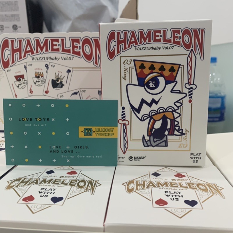 Hộp ngẫu nhiên mô hình Chameleon Vol 7