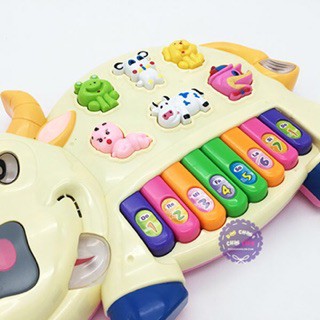 Đàn Piano Hình Con Bò Cho Bé