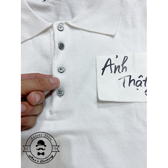 Polo Len Thom Browne 4 Vạch