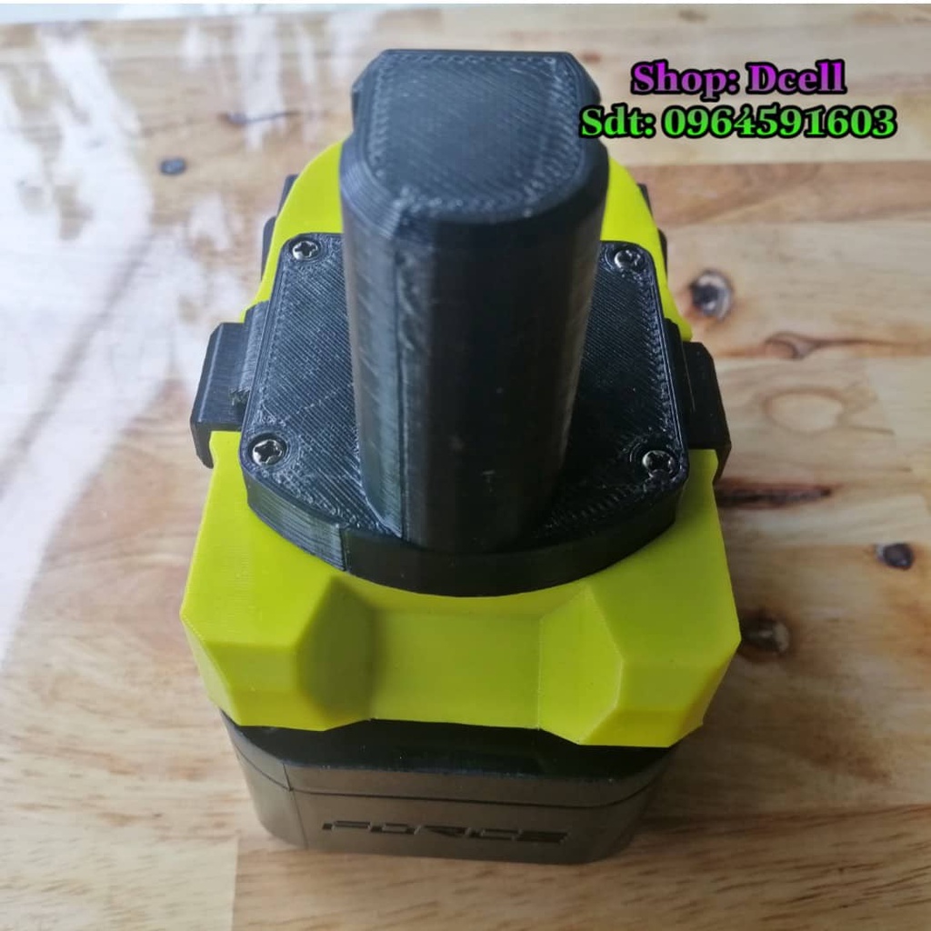 Đế Chuyển Pin AEG Và AEG RIDGID 18v Cho Máy Ryobi In 3D Siêu Bền,