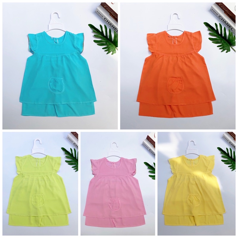 Đồ tole bé gái, bộ tole gái 8-26kgkg vải lanh cao cấp ít nhăn thoáng mát, thấm hút tốt - Pigbabystore