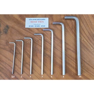 Lục giác rebel 2.5-10mm , lục giác rebel 2.5mm, 3mm, 4mm, 5mm, 6mm, 8mm, 10mm