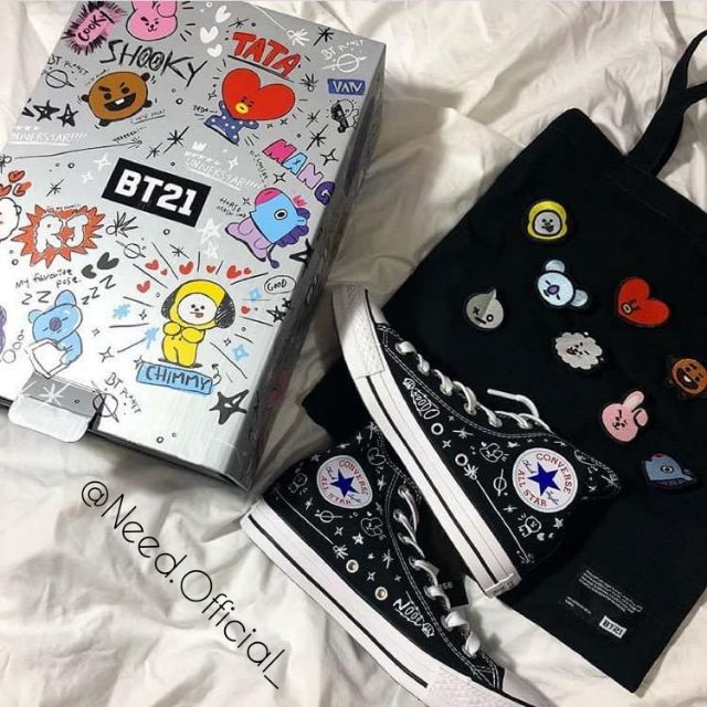 Giày C O N V E R S E BT21 cho Nam/Nữ