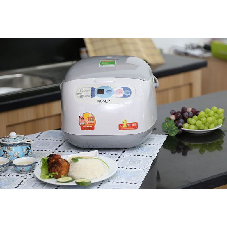 Nồi cơm điện Sharp KS-ZT18G | BigBuy360 - bigbuy360.vn
