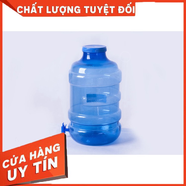 Bình Gallon Việt Nhật 7,5 lít, 18 lít, 20 lít - Bình Nước Nhựa Việt Nhật - Bình gallon 20 lít Có Vòi Rót