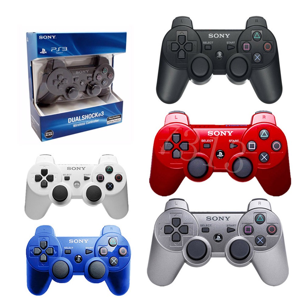 Bộ điều khiển trò chơi Bluetooth không dây Sony PS3 Bộ điều khiển Playstation 3 trò chơi dualshock Bộ điều khiển trò chơi bảng điều khiển cần điều khiển