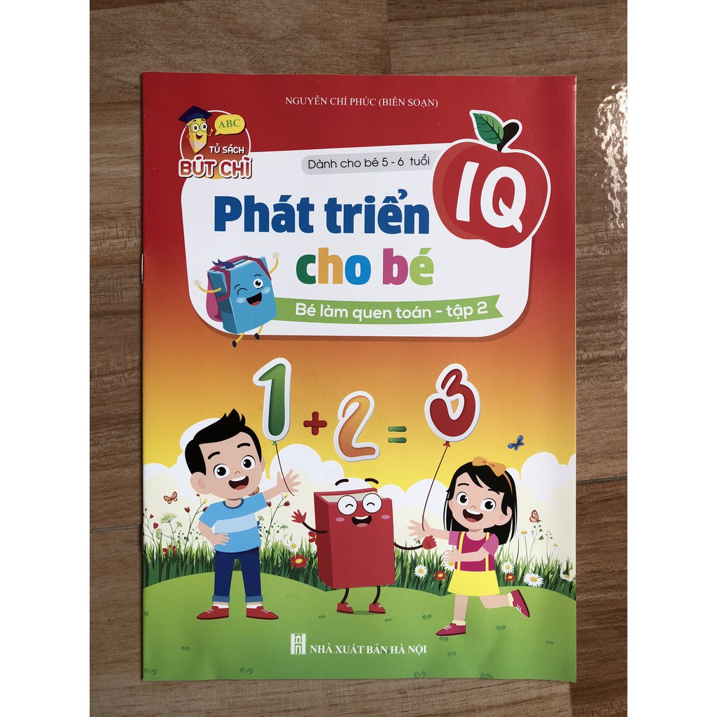 Sách Phát Triển IQ Cho Bé 5 đến 6 tuổi (Combo 8 quyển)