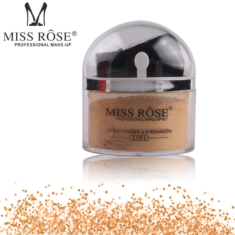 [Hàng mới về] Phấn phủ Miss Rose có 2 màu sắc tùy chọn hợp thời trang