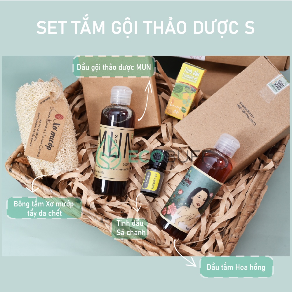 Quà tặng Ecobuff Tặng bạn gái Giftset Quà sinh nhật, quà 8-3, 20-10, Valentine