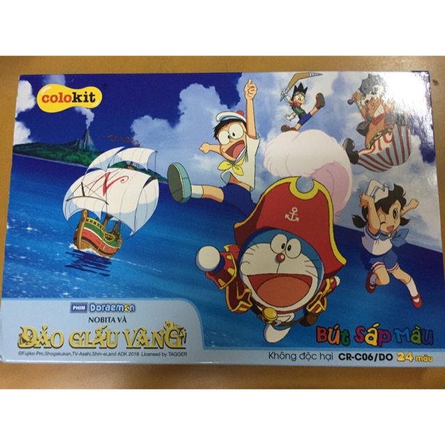 Bút sáp màu colokit CR-CO6 (24 màu)