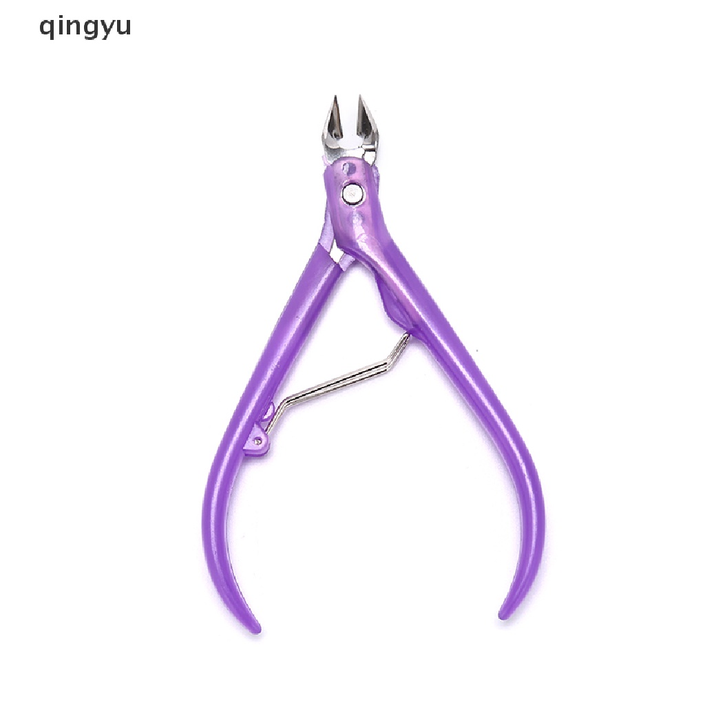 1 Kéo Cắt Móng Tay Bằng Thép Không Gỉ Với Tay Cầm Nhựa
