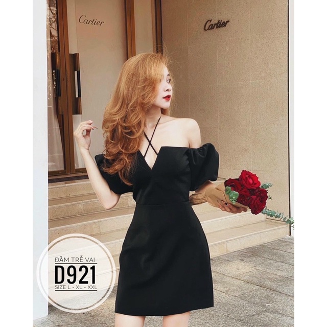 Đầm trễ vai bigsize