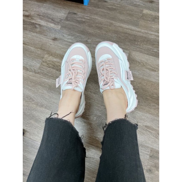 CHX Giày Sục Thể Thao Damiya Đế 5p Da Mềm Êm Nhẹ Tênh Fullbox Cao Cấp