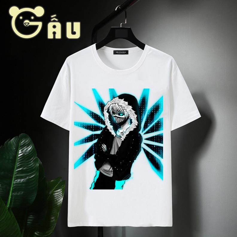 HOT Áo Thun Sans Game Undertale Màu Trắng Đen mẫu mới nhất