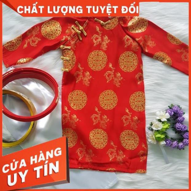 [GIÁ HỦY DIỆT] Áo dài truyền thống cho bé trai bé gái gấm Thái Tuấn