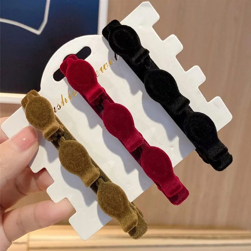 Kẹp Tóc Đính Bóng Lông Dễ Thương Thời Trang Hàn Quốc Cho Nữ