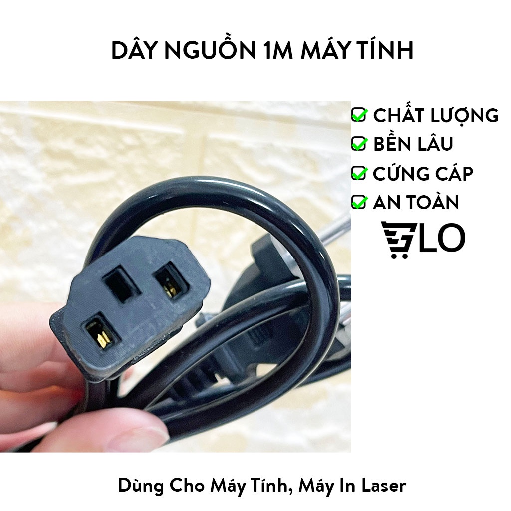 Dây Nguồn 1m Máy Tính Dây To Lớn Loại 1