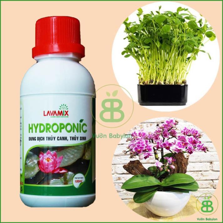 (NEW) Dung Dịch Trồng Thủy Canh Cho Sen Mini Hydroponic 100ML