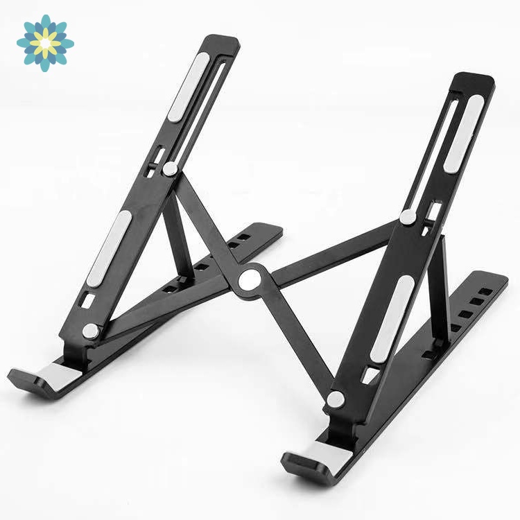 Giá đỡ laptop kiểu lưới có thể điều chỉnh và gấp lại tiện dụng