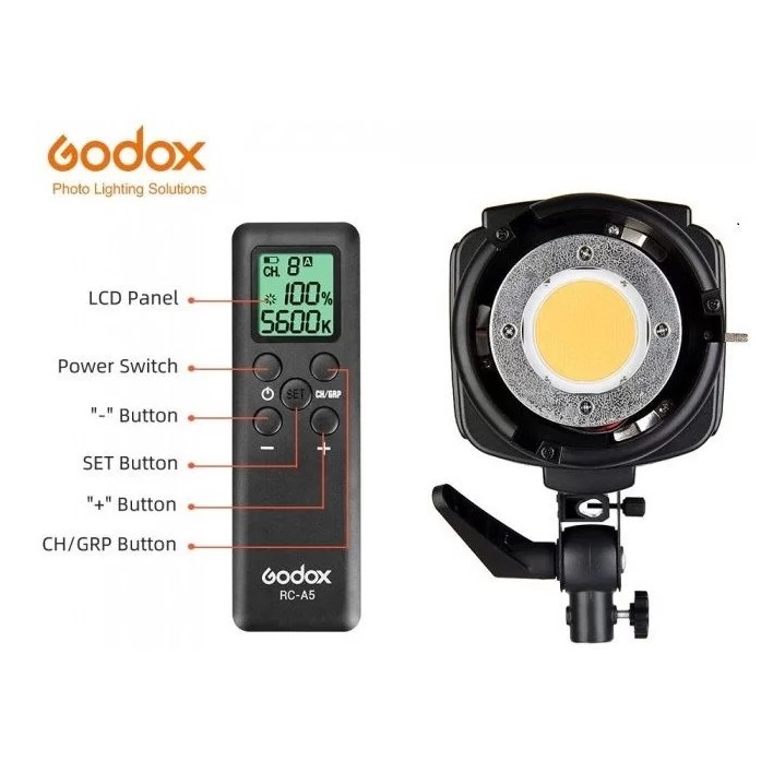 ĐIỀU KHIỂN TỪ XA CHO ĐÈN LED GODOX RC-A5