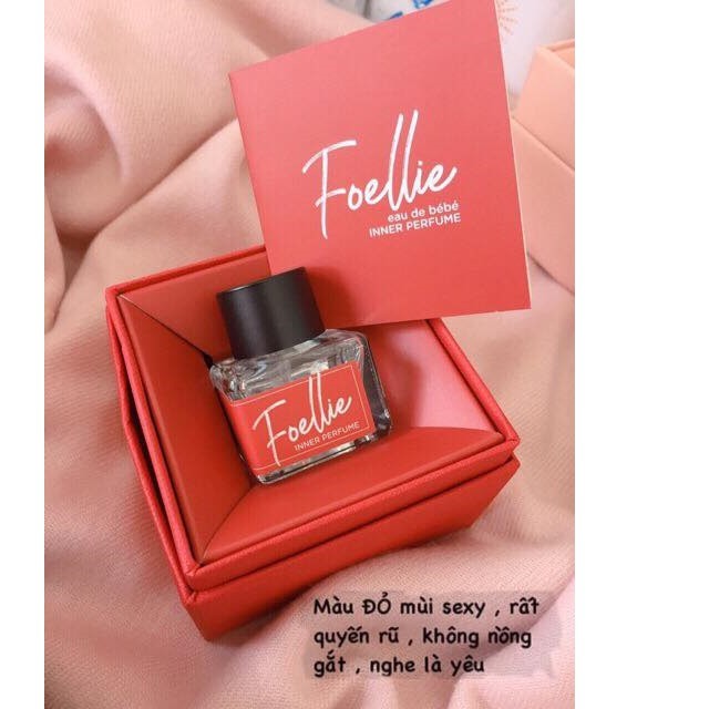 Nước Hoa Vùng Kín hương Phấn Baby Foellie Perfume 5ml - Bébé (chai màu đỏ)