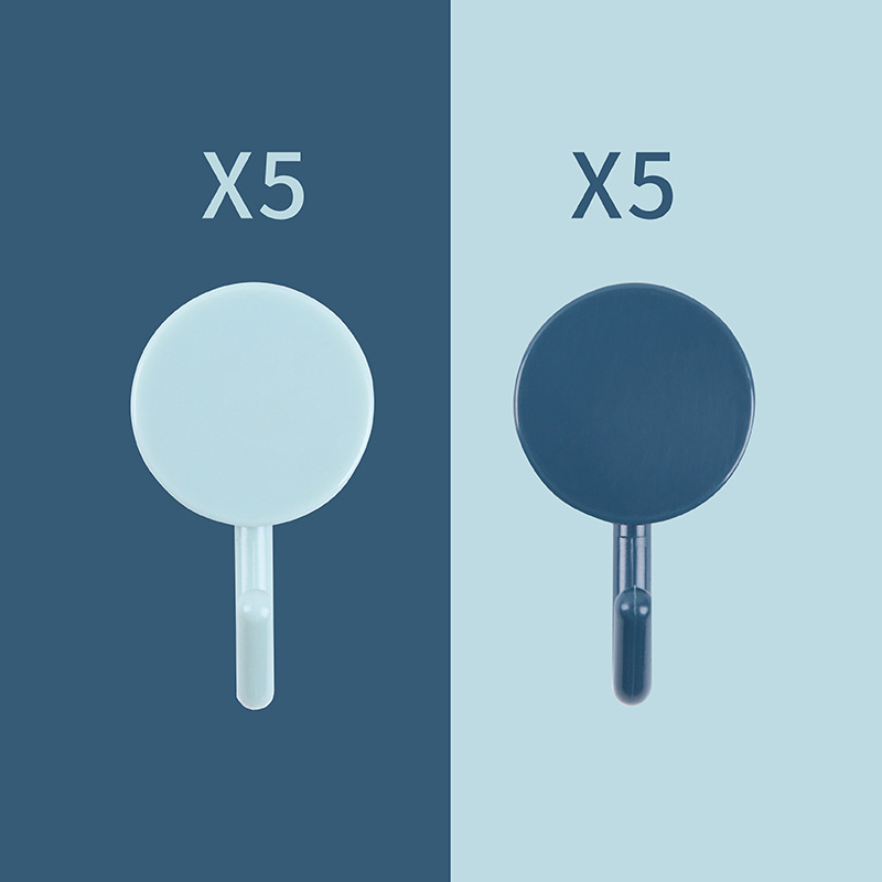 10PCS Small Hook Strong Viscose Key Wall Wall Hanging Hole-free Non-trace Sticky Hook Hanger Hook