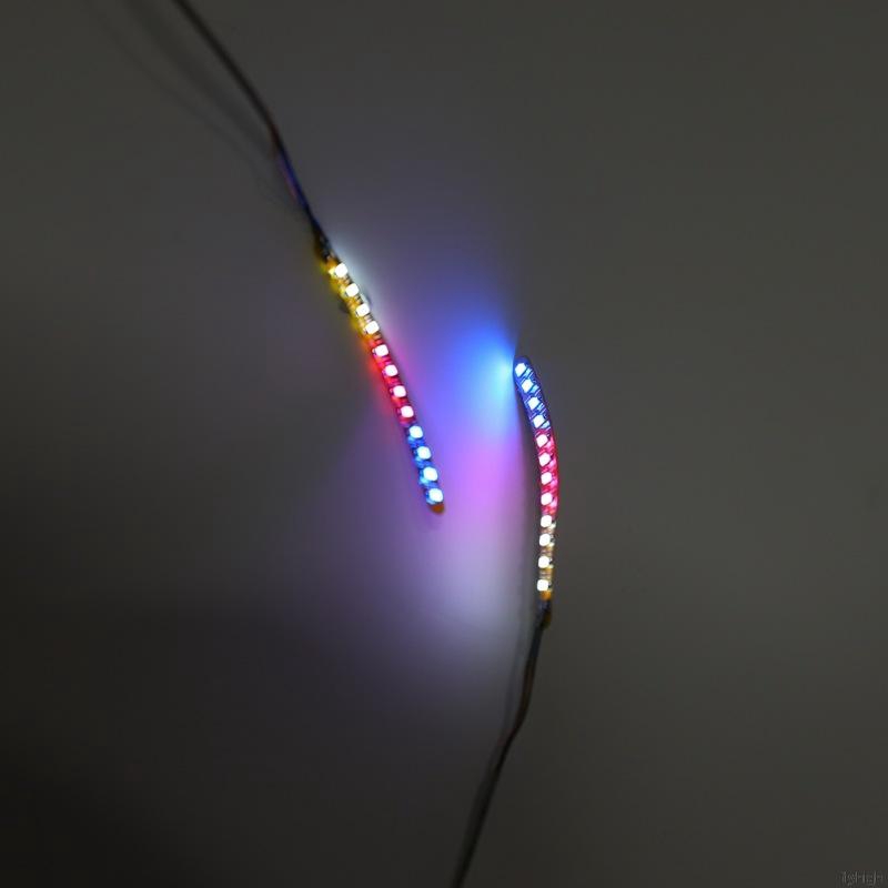 Cặp lông mi giả gắn đèn led phát sáng độc đáo