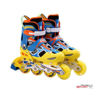 Giầy trượt patin Cougar vàng M( size từ 33 đến 37 )