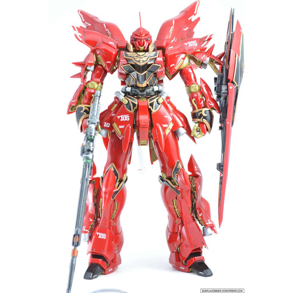 Mô hình lắp ráp MG 1/100 MSN-06S Sinanju 015