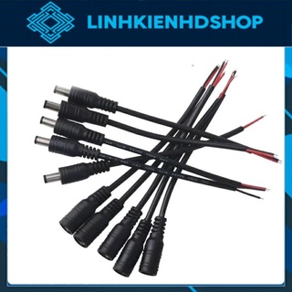 Dây nguồn dc đực 5.5x2.1mm/ cái 5.5x 2.1mm