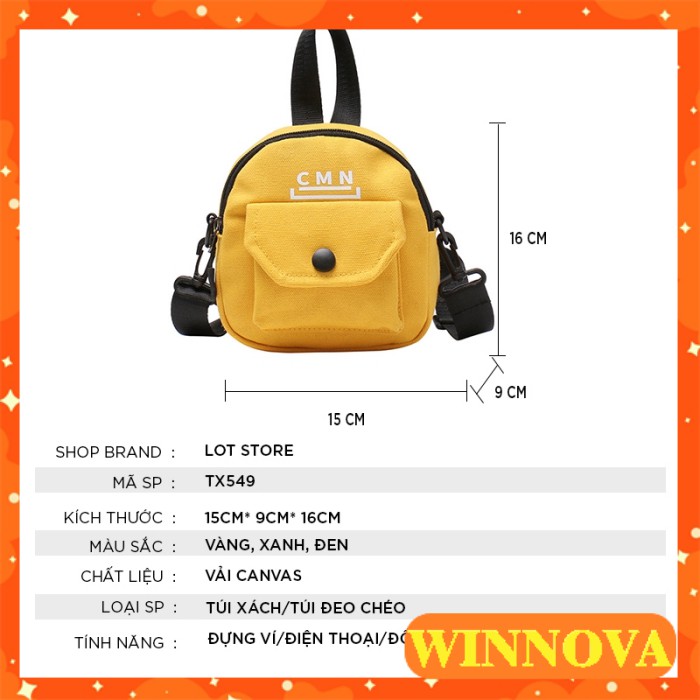 Túi xách nữ đẹp giá rẻ công sở thời trang cao cấp WINNOVA TA549