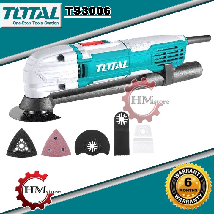 Máy cắt góc đa năng Total TS3006, công suất 300w - Máy cắt rung, cắt nhôm, đánh nhám