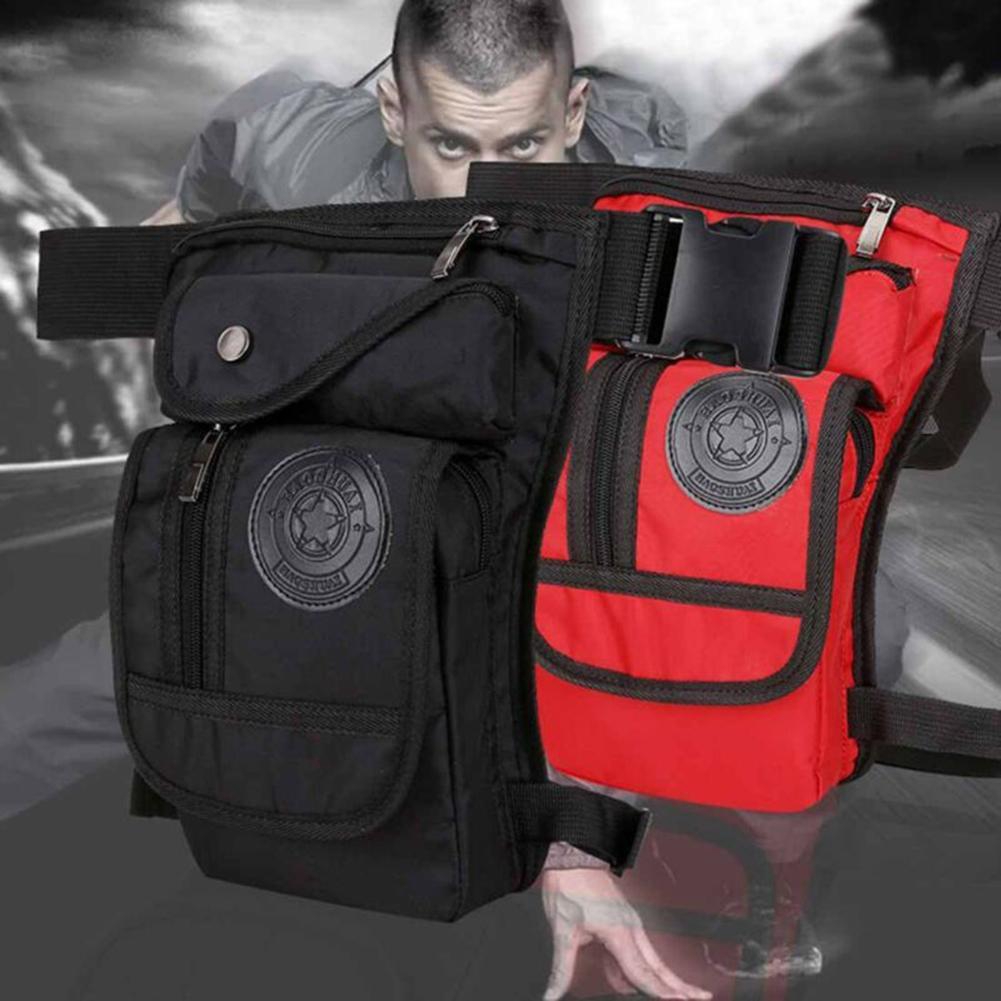 Canvas Waist Bag Fanny Pack Racing Drop Leg Bag Motorcycle Outdoor Bag Pouch | BigBuy360 - bigbuy360.vn