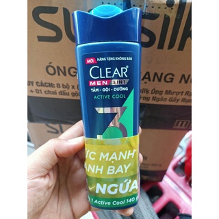 Dầu Gội Clear Men 140g