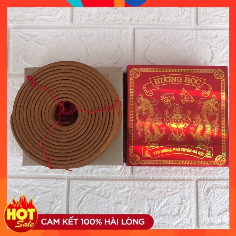 Combo 5 Hộp Hương Vòng 1 Ngày Trầm Hương Thảo Mộc Sạch Hương Học Thơm Đặc Biệt 10nén/hộp